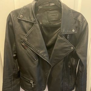 Vegan leather jacket